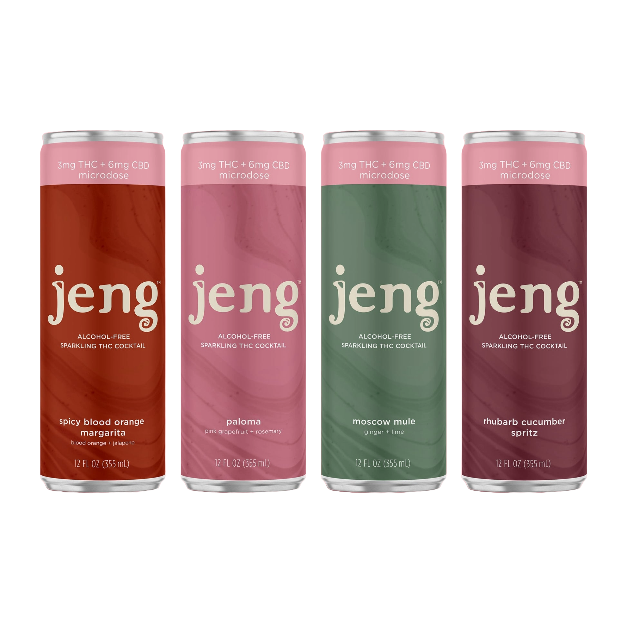 Jeng THC-Infused Collection Sampler